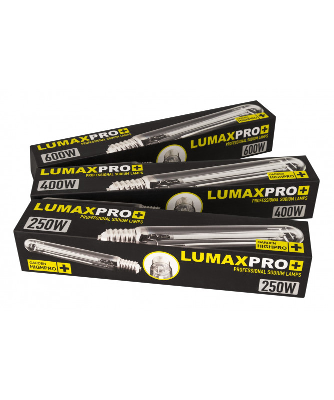 HPS 400W DUAL LAMP/FLAMMER - LUMAXPRO, FOR GROWING + FLOWERING Garden Highpro.