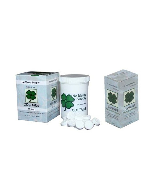 No Mercy CO2 Tablets 60pcs. + Bacterial 50g KIT