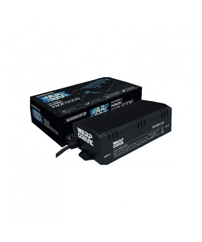 MAXIBRIGHT POWER SUPPLY WARP DRIVE 600W PLUS ADAPTER