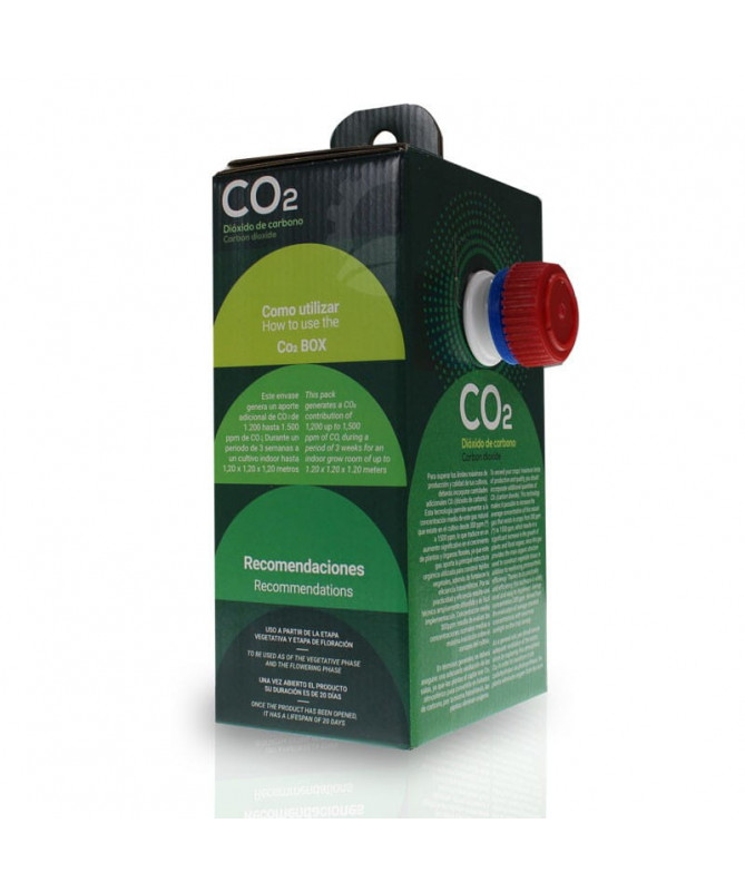 CO2 GENERATOR für Growbox, 1200-1500 ppm, 120x120cm / 3 Wochen zum Pflanzenwachstum