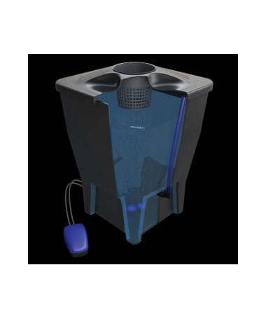 DWC OXYPOT 19L, Complete hydroponic system for one plant, 35x35xh38cm - 2