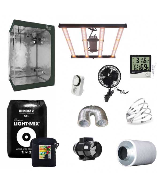 Zestaw Growbox RR 135x135x200, 480w - 6 roślin