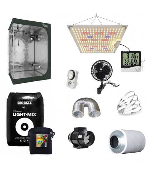 Growbox RR set 135x135x200, 2x200W GOAT - 6 plants - 1