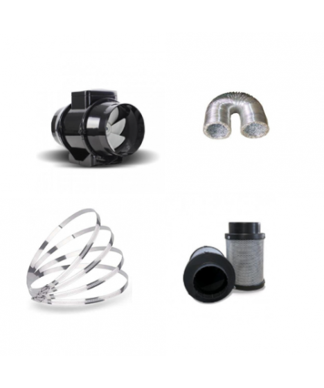Ventilation Kit 0,6-1m2, 280m3/hour - 1