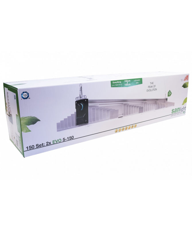 SANlight kompletní sada LED EVO pro box 150x150
