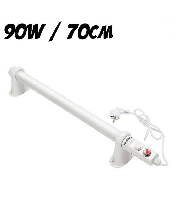 TUBULAR RADIATOR WITH THERMOSTAT 90W / 70CM TUBULAR RADIATOR WITH THERMOSTAT 90W / 70CM