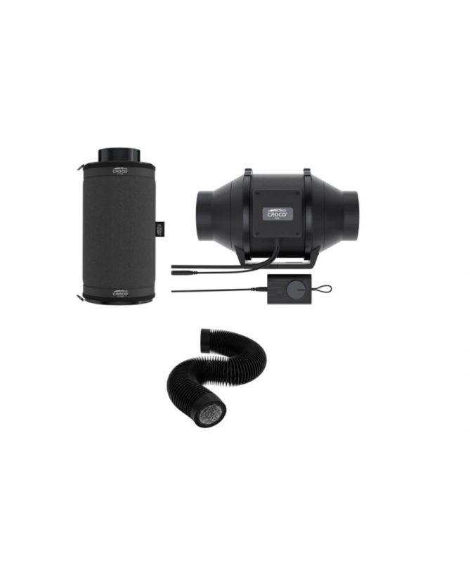 Croco ventilation kit 360-480 m³/h fi 100mm - air filtration kit
