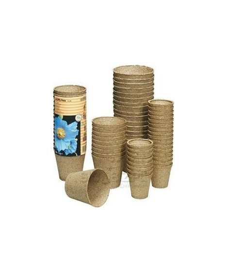 ROUND peat pot 10*8CM - 1