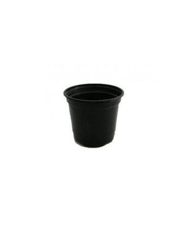 DONICZKA OKRĄGŁA 7L H24 (FI24, H22) - 1 - Donica plastikowa okrągła. Wymiary: 0,25L (fi 90mm X h70mm) 0,4L (fi 100mm X h75mm