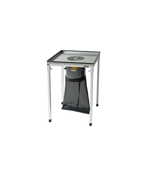 Trimbox Workstation - 1 - - rewelacyjny trimmer do liści- wymiar: 46x46xh70cm, waga: 6,8kg- cylinder: PVC, blat stołu: aluminium