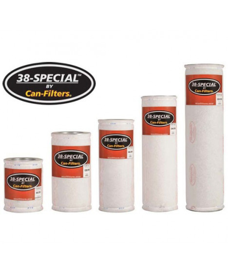 CAN-SPECIAL, L75/W38cm fi-200mm 1000-1200m3/h Kohlefilter, Stahl - 1