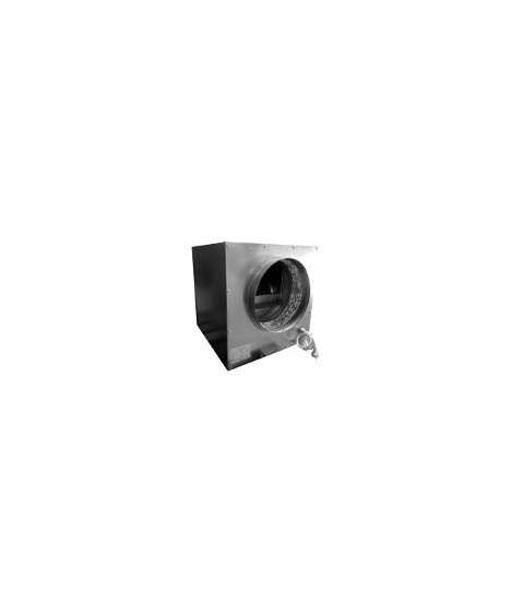 750m3/h RADIALVENTILATOR, SOFTBOX SILENCED STEEL, 35x35xh35cm, 2800rpm