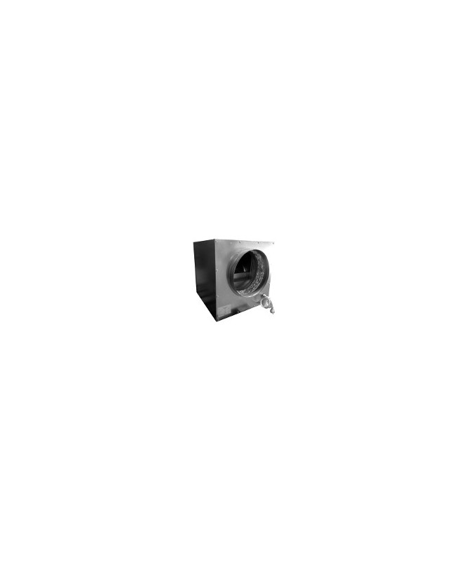 2500 m3/h RADIALNÍ VENTILÁTOR, OCEL VYTLUMENÝ SOFTBOX, 55x55xv55cm, 900 ot./min, 540W, průměr 355+2x250mm