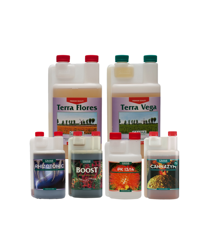 CANNA Terra Growth and Flowering Soil Starter Kit