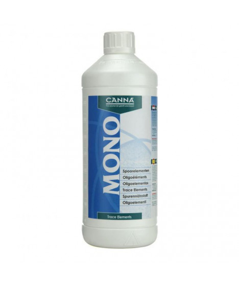 CANNA MONO TRACE MIX, KOMPLET MIKROELEMENTÓW W PŁYNIE 1L - 1 - Pierwiastki śladowe TRACE MIX firmy CANNA Zawiera pierwiastki k