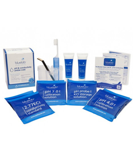 BLUELAB CARE KIT PH & CONDUCTIVITY PROBE - 1 - Zestaw płynów i akcesoriów do czyszczenia oraz kalibracji elektrod do mierników p