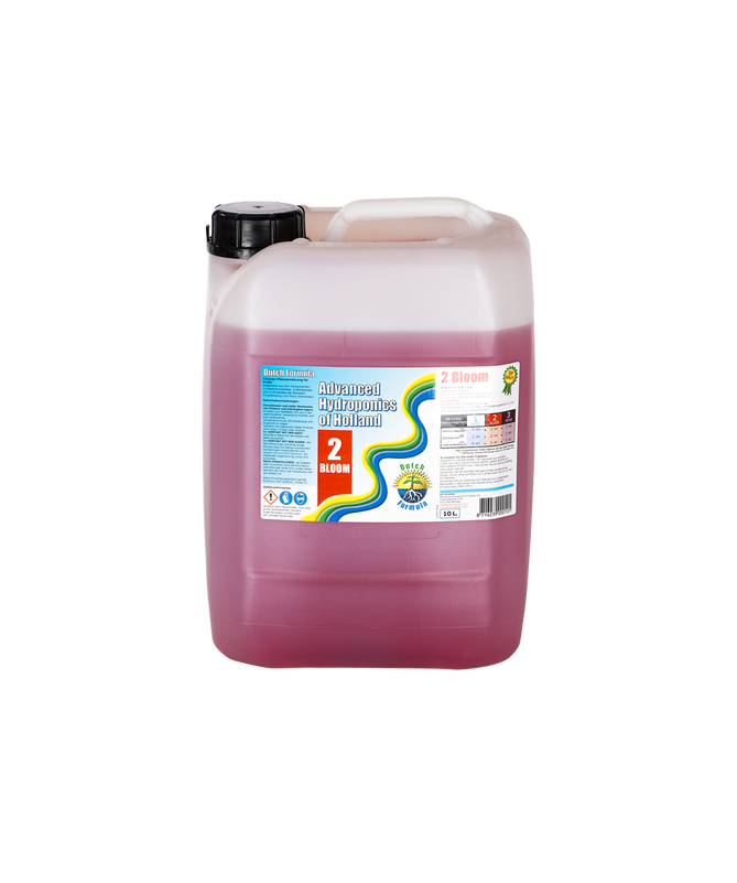 DUTCH FORMULA 2 BLOOM 10L BLOOM FERTILIZER - ADVANCED HYDROPONICS OF HOLLAND