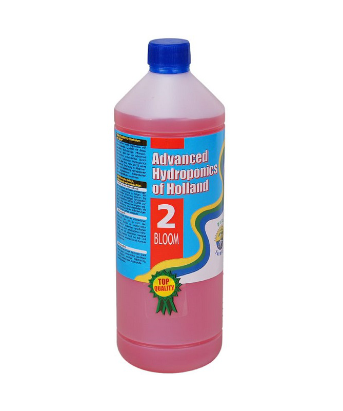 DUTCH FORMULA 2 BLOOM 1L BLOOM FERTILIZER - ADVANCED HYDROPONICS OF HOLLAND