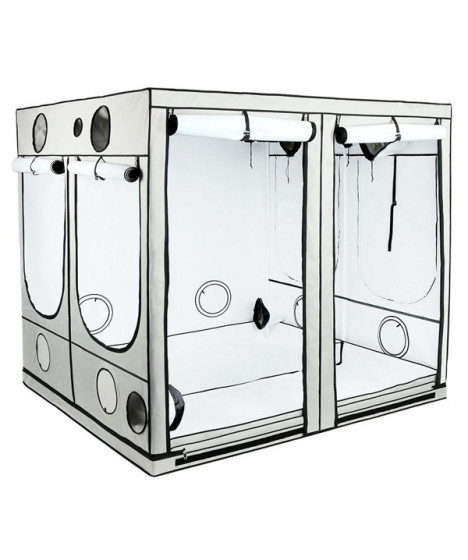 HomeBox WHITE-AMBIENT AQ300 PAR+ (300x300x220) - 1 - Namiot uprawowy HOMEBOX White EVOLUTION AQ300 o wymiarach 300 cm x 300 cm x