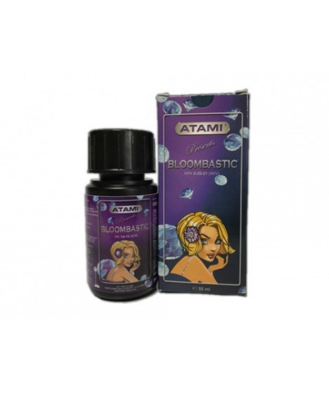 ATAMI BLOOMBASTIC 50ML - 1 - **Bloombastic** to wyjątkowy produkt do pielęgnacji roślin, który zawiera biominerały i biostymulat