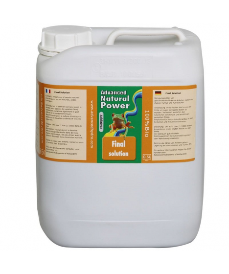 FINAL SOLUTION 5L FINAL FERTILIZER - ADVANCED HYDROPONICS OF HOLLAND