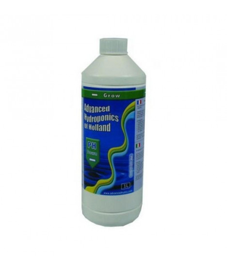 PH DOWN GROW 1L PH DOWN REGULATOR FOR GROWTH - ADVANCED HYDROPONICS OF HOLLAND