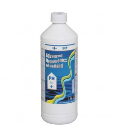 pH UP 1L, pH RATE REGULATOR FOR GROWTH AND FLOWERING - ADVANCED HYDROPONICS OF HOLLAND