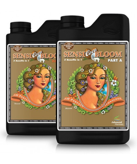 Advanced Nutrients Sensi BLOOM Coco A i B 2x1l - 1 - Starannie reguluje poziom fosforu, azotu, manganu, magnezu, cynku i wapnia,