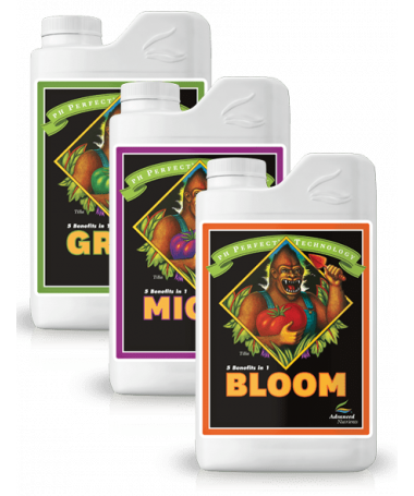 Advanced Nutrients 3 x 10l Grow Micro Bloom Kit - 3