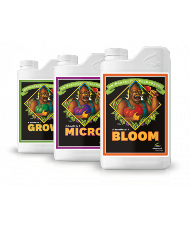 Advanced Nutrients Grow Micro Bloom Kit 3 x 10l