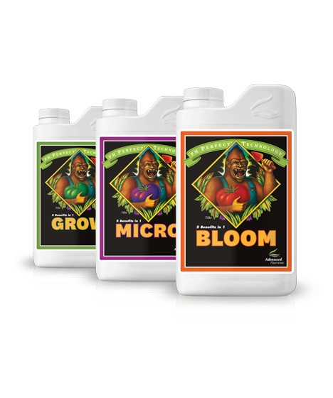 Zestaw Advanced Nutrients 3 x 1l Grow Micro Bloom 