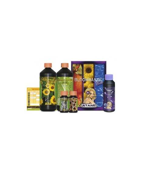 Atami Dünger und Stimulator Set, Atami-ATA/TERRA + Bloombastic 250ml (SOIL)