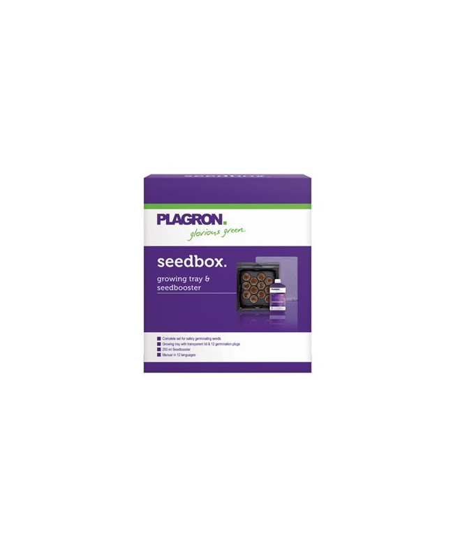 PLAGRON SEEDBOX, Seed Booster 250ml + 12 podkładek stymulujących kiełkowanie