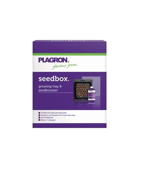 PLAGRON SEEDBOX, Seed Booster 250ml + 12 podkładek stymulujących kiełkowanie