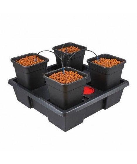Wilma Large 11l, Hydroponisches Komplettsystem, 4 x 11l Topf, 75x75x20cm / 50l - 1