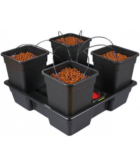 Wilma Large 4x18l, Complete Hydroponic System, 4 pots 18l, 75x75xh20cm / 50l - 1