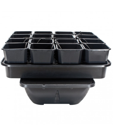 PLAN!T ATLAS L12 POT DRIPPER SYSTEM, 16 DONICZEK - 2 - Roztwór nawozów i wody jest przesyłany ze zbiornika prosto do roślin, za 