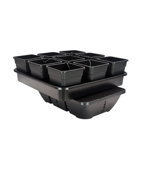 Plant!t Atlas Large 18 System Hydroponiczny, Pot Dripper System, 9 rośliny - 1 - Zaopatrując rośliny w niezbędne składniki odżyw