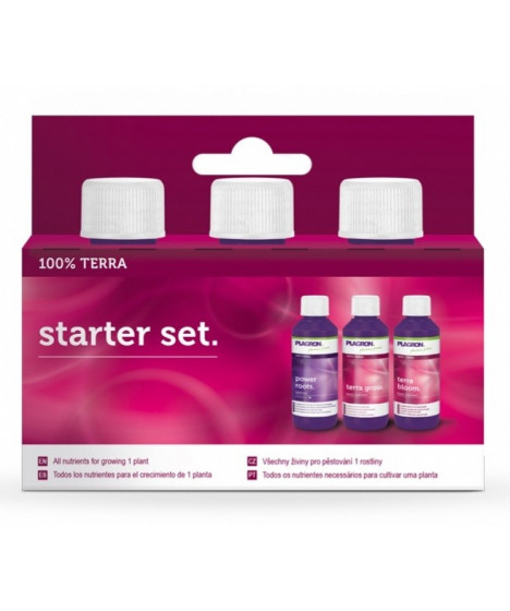 PLAGRON STARTER SET TERRA - 1 - Získejte vše potřebné pro 23 rostlinPřevezměte zodpovědnost za pěstování 23 rostlin,