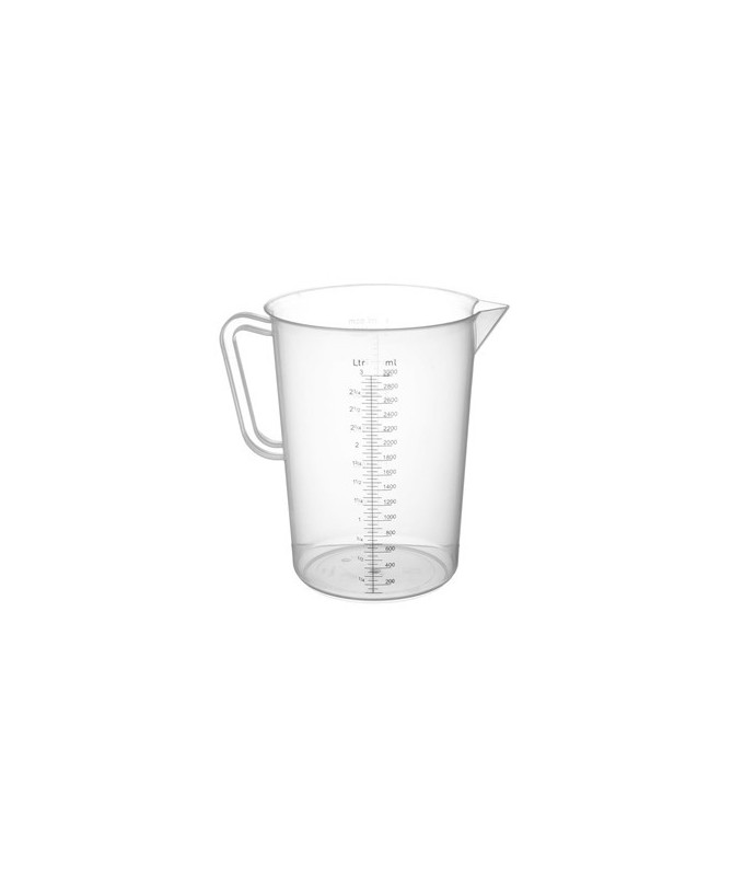 Plastic measuring cup 3000ml 3L