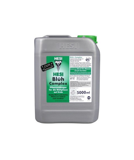 Hesi Bloom Complex 5l - Dünger für die Blütephase + Vitamine und Mineralien - 1