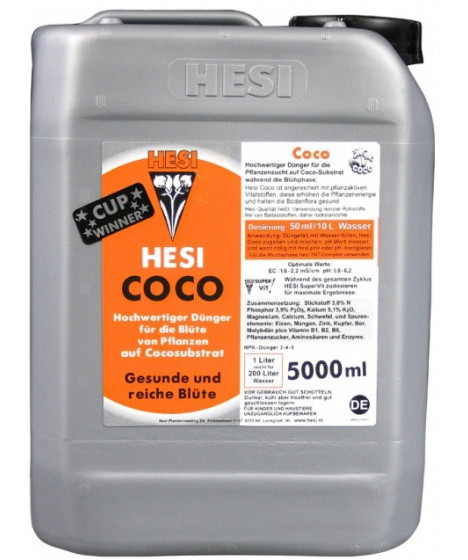 Hesi Coco 5l - Szybka odbudowa zdrowej mikroflory