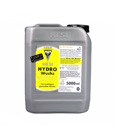 Hesi Hydro Growth 20l, Fertilizer for the growth phase in hydro systems