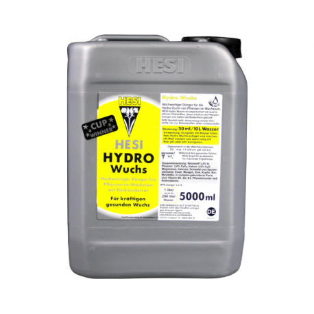 Hesi Hydro Growth 20l - Nawóz na fazę wzrostu hydroponika