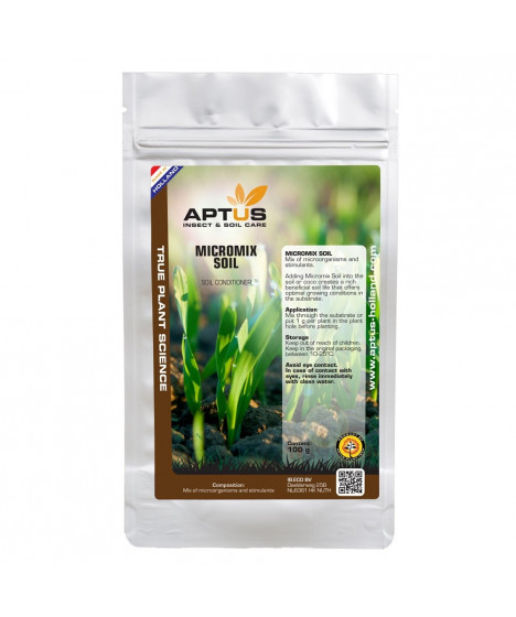 APTUS MICROMIX SOIL 100G - 1 - Mikroorganizmy klucz do optymalnej funkcji i aktywnościW procesie selekcji, mikroorganizmy został
