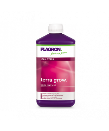 PLAGRON TERRA GROW 20L - 2 - To silnie stężony podstawowy nawóz biomineralny, który stosuje się w fazie wzrostu rośliny.