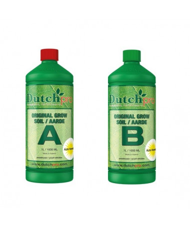 DUTCHPRO SOIL BLOOM A/B 2*1L SOFT WATER