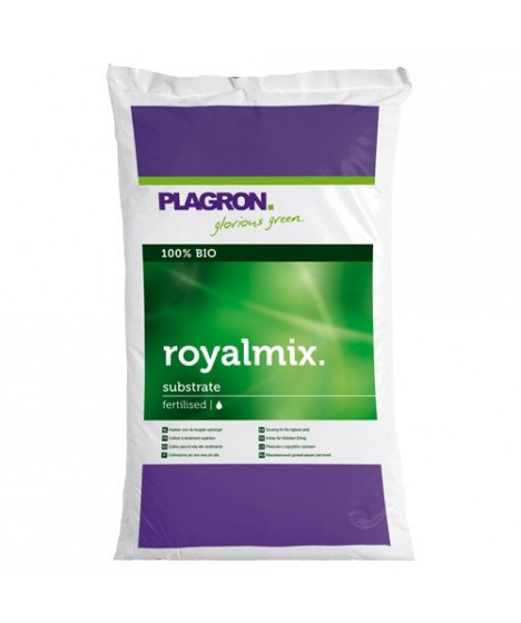 Plagron ziemia Royalmix 25l - 1 - Royality Mix to podłoże, które wyróżnia się swoją 100 organiczną kompozycją. Jest to unikalne