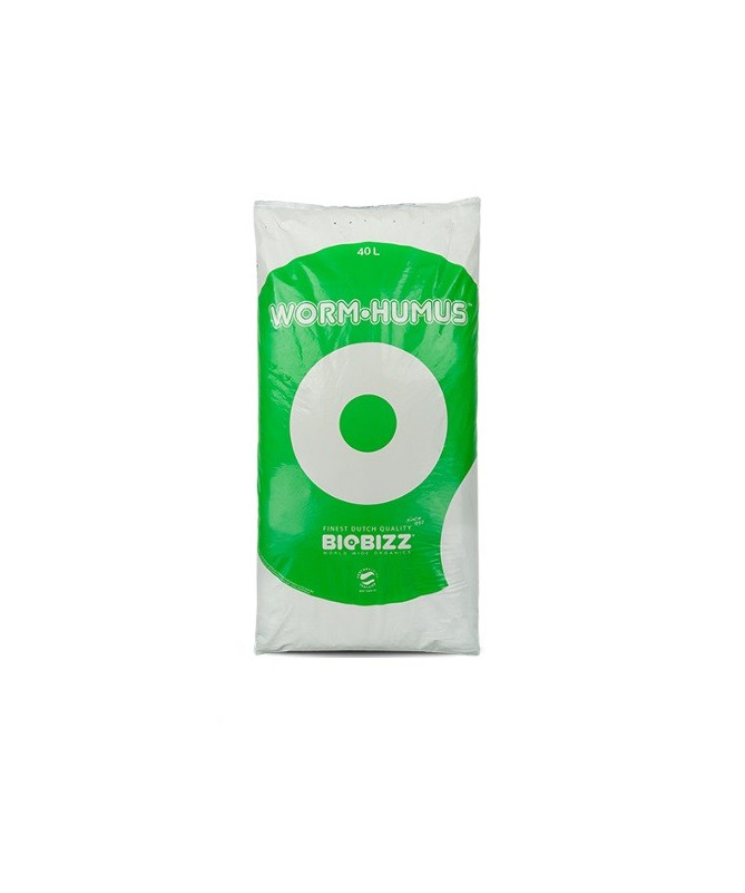 BIOBIZZ WORMHUMUS 40L - ORGANICZNY NAWÓZ, PODŁOŻE DO GLEBY