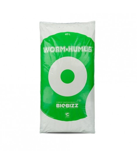 BIOBIZZ WORMHUMUS 40L - ORGANICZNY NAWÓZ, PODŁOŻE DO GLEBY